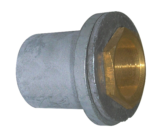 NORSLO 20MM GALVANISED FLANGED COUPLER