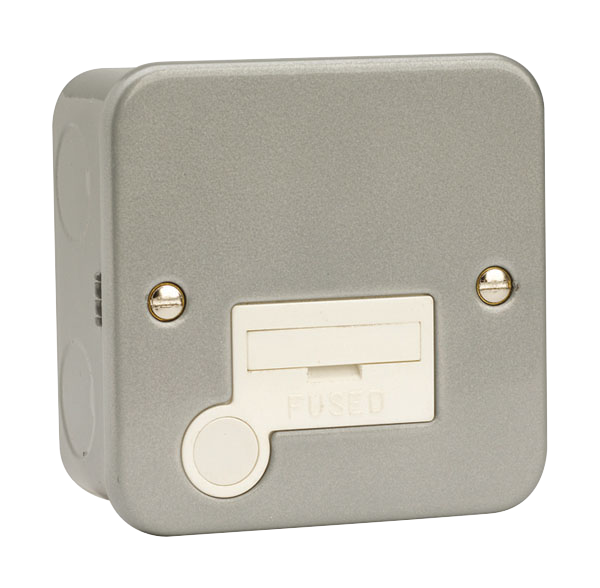 CLICK METAL CLAD 3A UNSWITCHED FUSED SPUR F/O