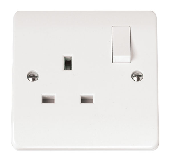 CLICK MODE 13A 1 GANG DP SWITCHED SOCKET