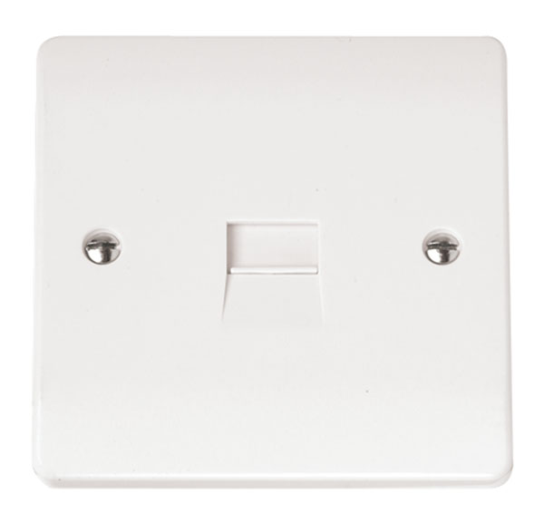 CLICK MODE SINGLE TELEPHONE OUTLET SECONDARY