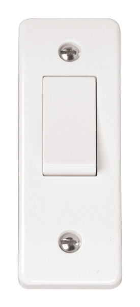 CLICK MODE 1 GANG ARCHITRAVE SWITCH