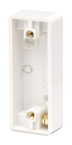 CLICK MODE 1 GANG 19MM ARCHITRAVE PATTRESS