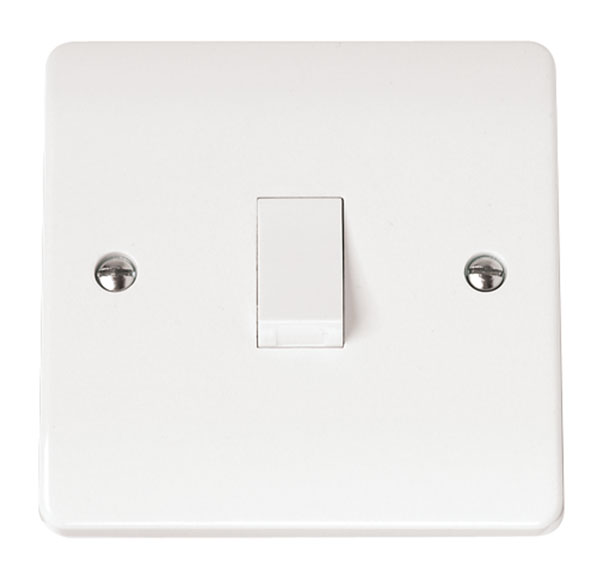 CLICK MODE 20A DOUBLE POLE PLATESWITCH