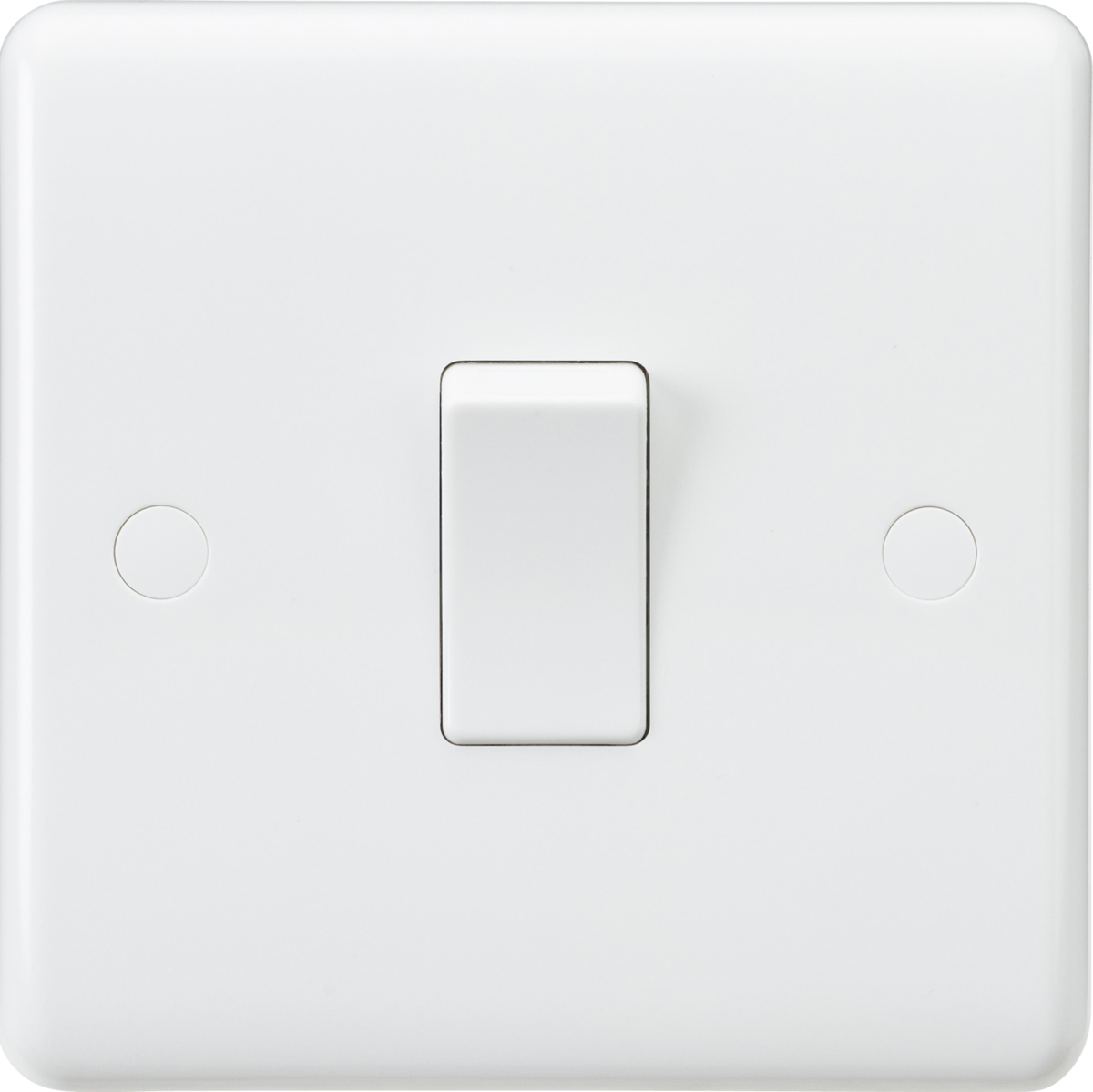 KNIGHTSBRIDGE CURVED EDGE 1 GANG 2 WAY SWITCH