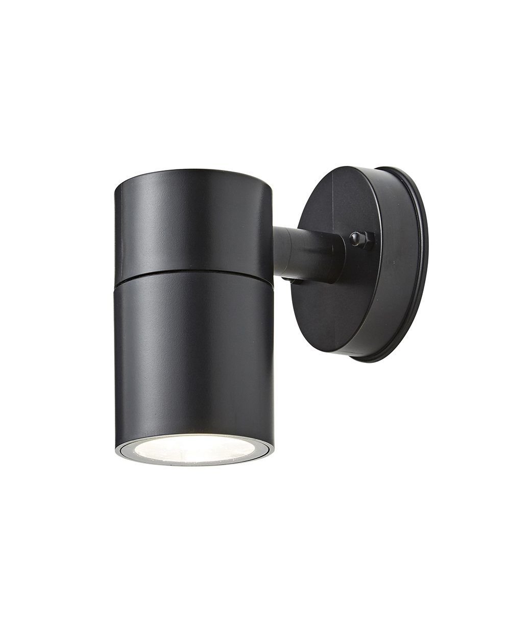 FORUM COAST DOWN WALL LIGHT GU10 POLYCARBONATE BLACK 
