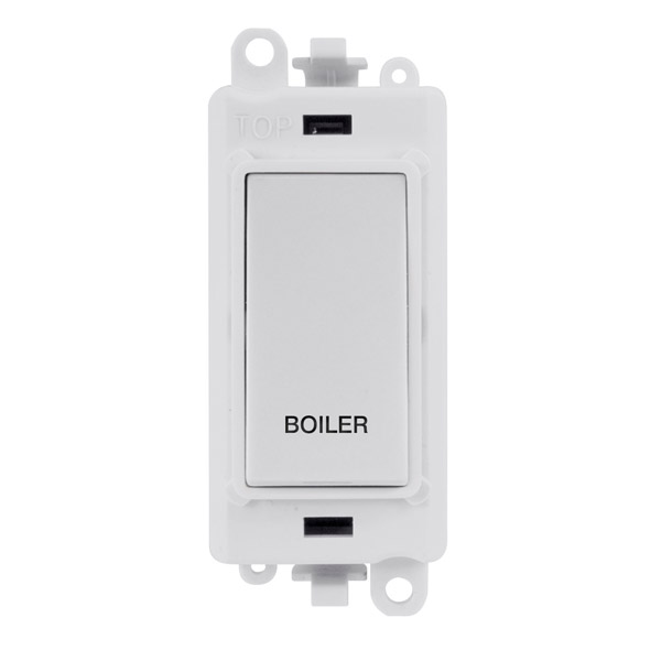 CLICK GRID PRO 20AX DP SWITCH MODULE ENGRAVED 