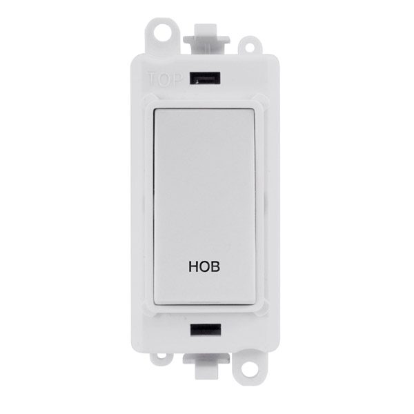 CLICK GRID PRO 20AX DP SWITCH MODULE ENGRAVED 