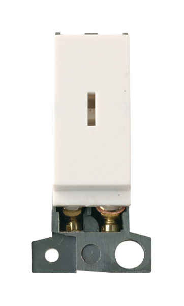 CLICK MINIGRID 10AX 2 WAY KEYSWITCH CLICK WHITE