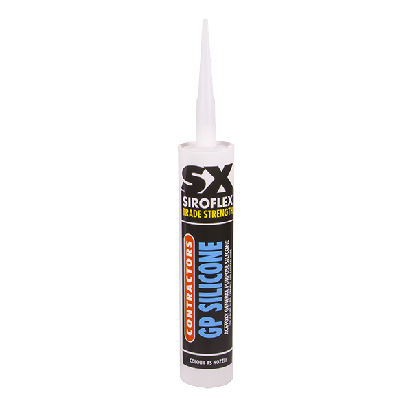 UNICRIMP WHITE SILICONE SEALANT 300ML