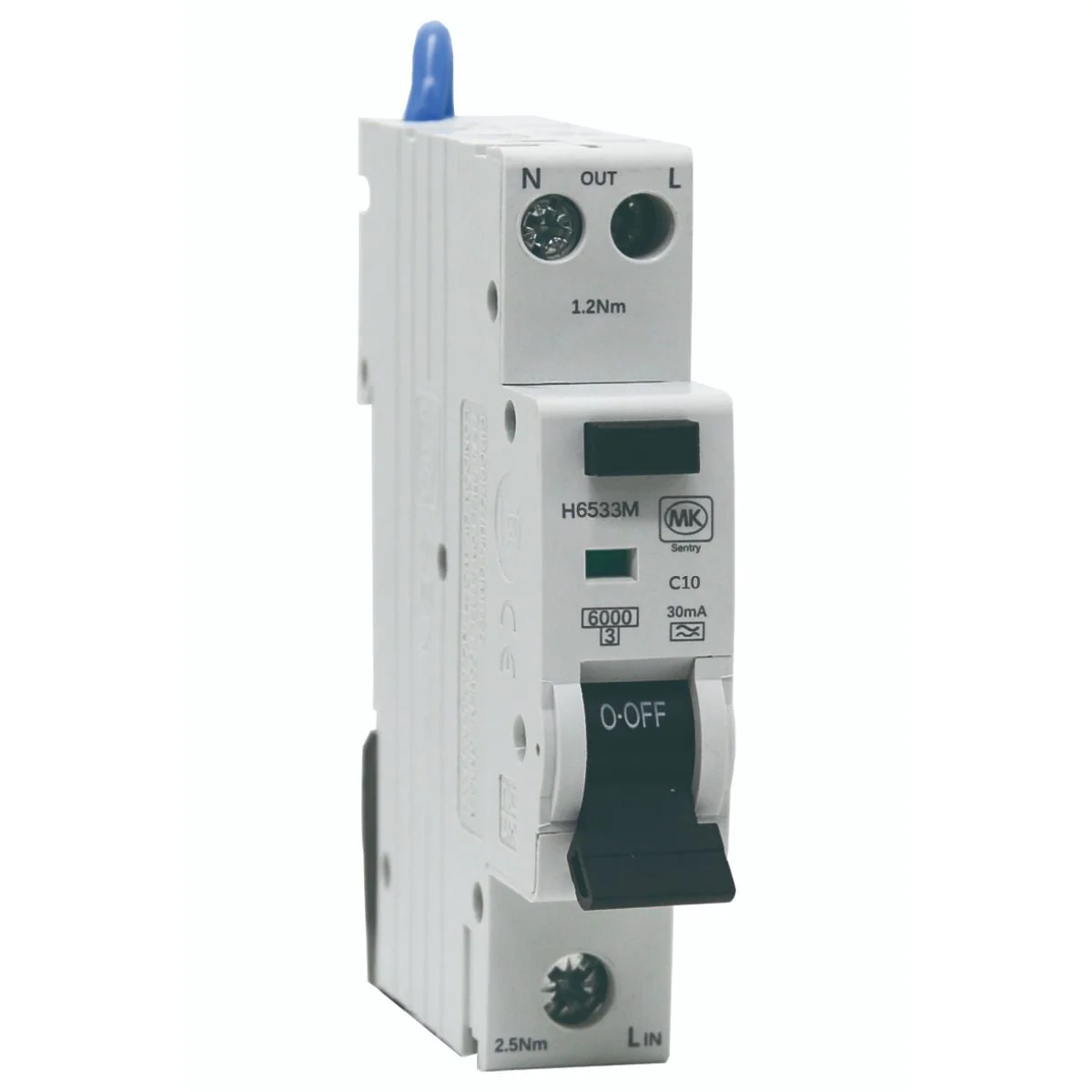 MK Sentry RCBOs