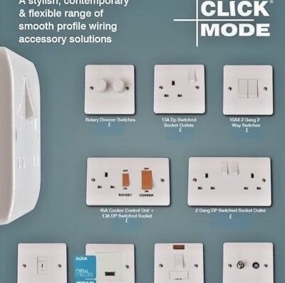 Click White Plastic