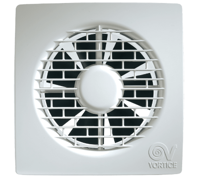 VORTICE PUNTO FILO IPX5 ZONE 1 SLIM TIMER FAN WHITE