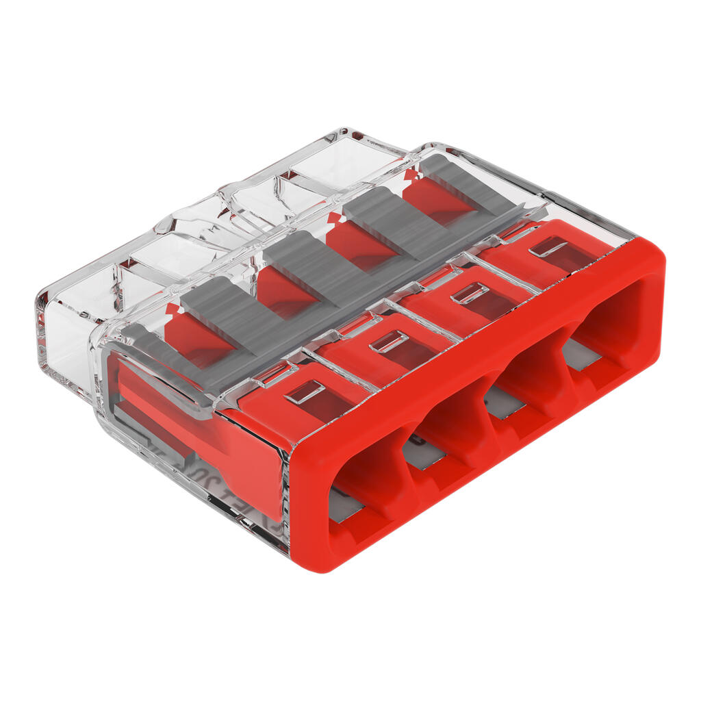 WAGO 5 CONDUCTOR 32A PUSH FIT CONNECTOR (BOX - 80)
