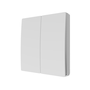 FORUM 2 GANG KINETIC PUSH SWITCH MATT WHITE, IP65