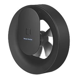 VENT AXIA SVARA FAN BLACK (BLUETOOTH ENABLED)