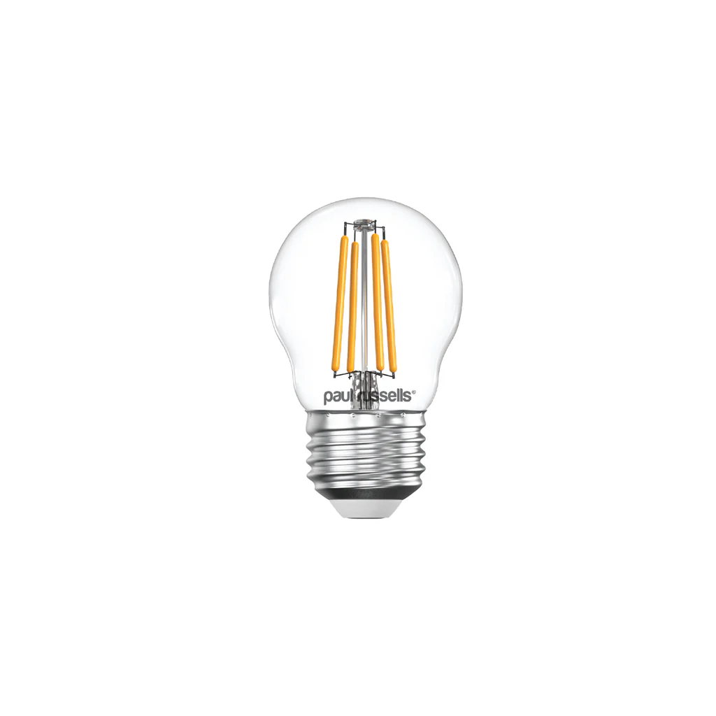 4.5W LED FILAMENT GOLF BALL, EQUIVALENT TO 40W, E27, 470LM, DIMMABLE, 2700K 
