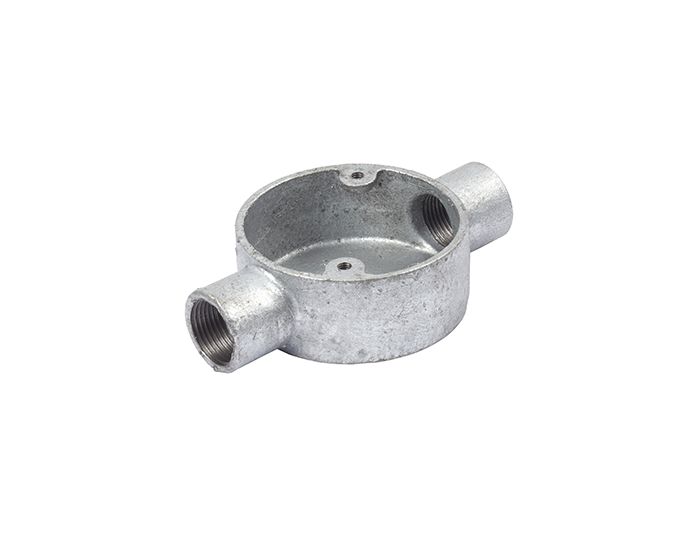GRENBROOK GALV 20MM THROUGH BOX