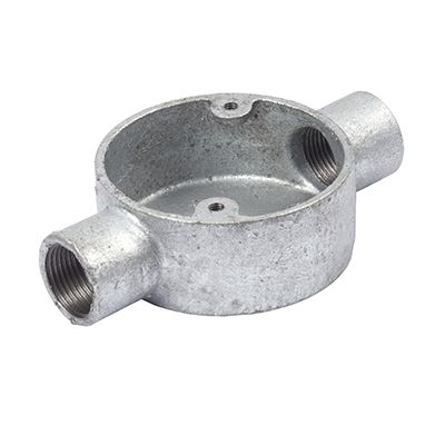 GREENBROOK 25mm GALV THROUGH BOX