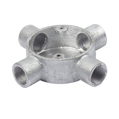 GREENBROOK NORSLO 20mm GALVANISED INTERSECTION CONDUIT BOX