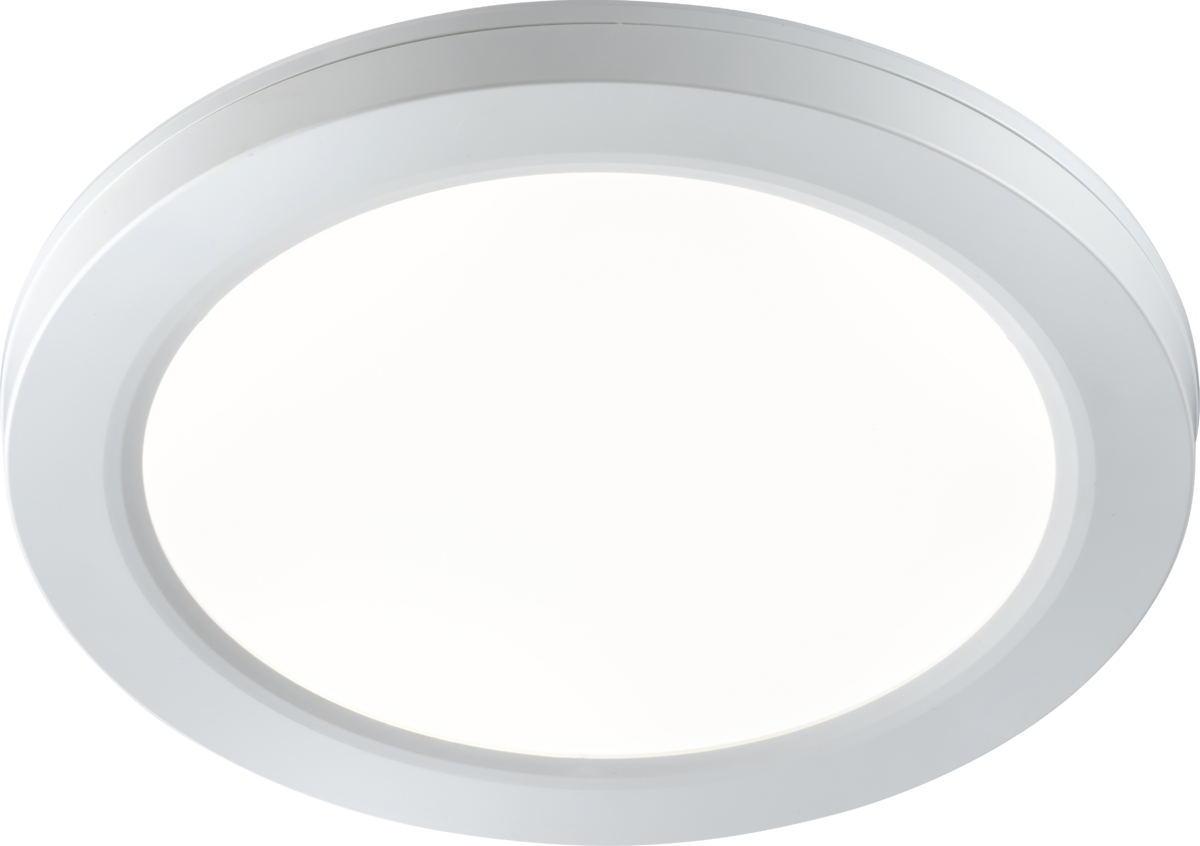 KNIGHTSBRIDGE 230V IP54 TRI WATTAGE & CCT DIMMABLE LED ROUND PANEL 216MM DIA.