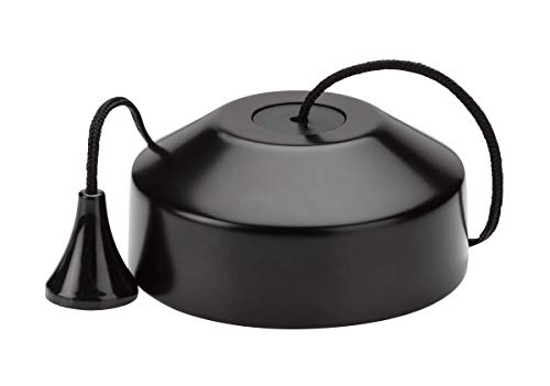 KNIGHTSBRIDGE MATTT BLACK 10AX 2 WAY PULL CORD SWITCH