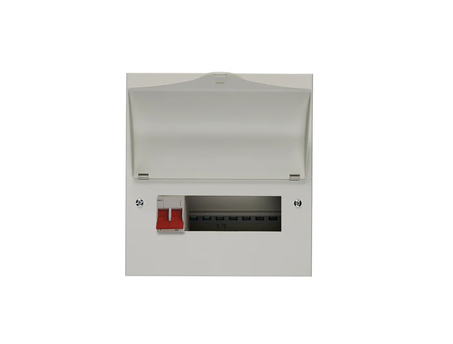 CRABTREE STARBREAKER 7 WAY METALCLAD DIST BOARD C/W 100A INCOMER 