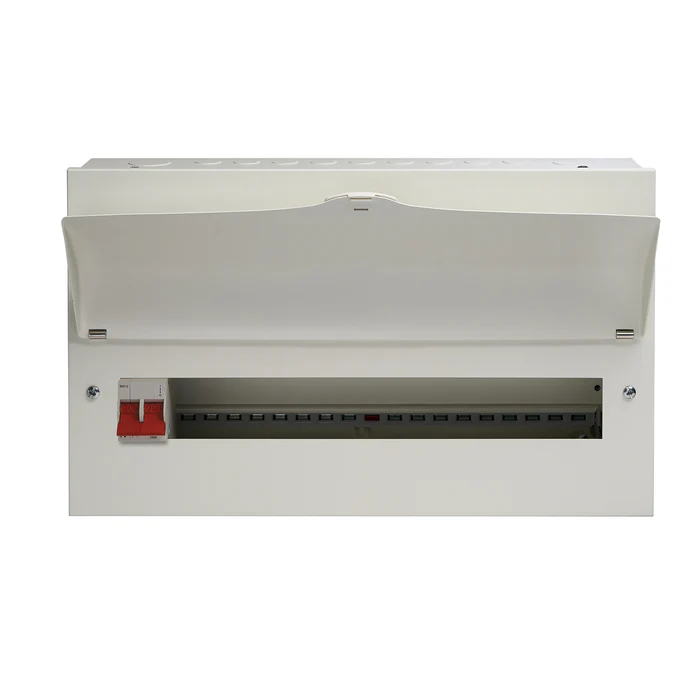 CRABTREE STARBREAKER 18 MODULE 16 USEABLE WAYS  CONSUMER UNIT C/W 100A MAIN SWITCH