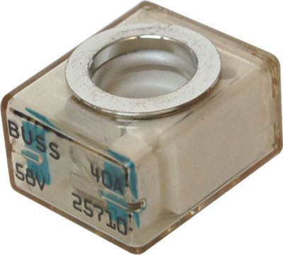 BLUE SEA SYSTEMS 40A TERMINAL FUSE - LIGHT BLUE