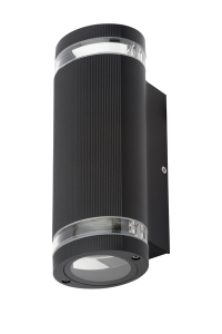 FORUM HELIX UP/DOWN WALL LIGHT - BLACK
