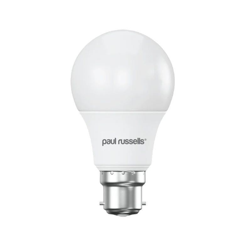 8W LED GLS, EQUIVALENT TO 60W, B22, 806LM, NON DIMMABLE, 4000K 