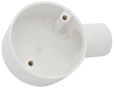 UNIVOLT 20MM PVC-LSF TERMINAL BOX WHITE