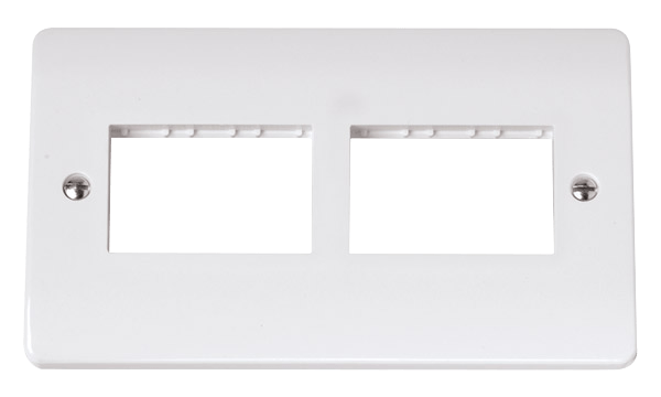 CLICK MODE 2 GANG MINIGRID 2 X 3 APERTURE PLATE