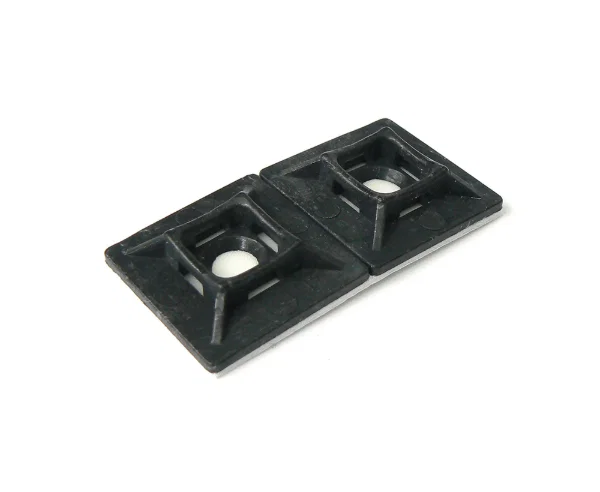 TERM TECH BLACK ADHESIVE TIE BASE 28X28 
