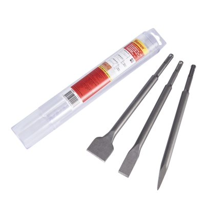 STARRETT SDS PLUS 3 PIECE CHISEL SET