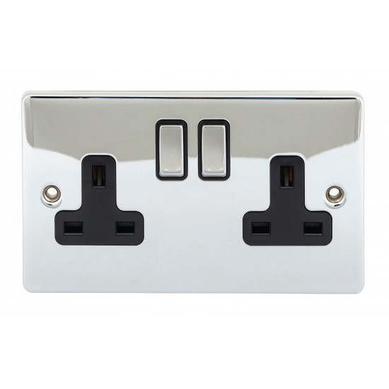 NIGLON PREMIUM EDGE POLISHED CHROME DOUBLE SOCKET