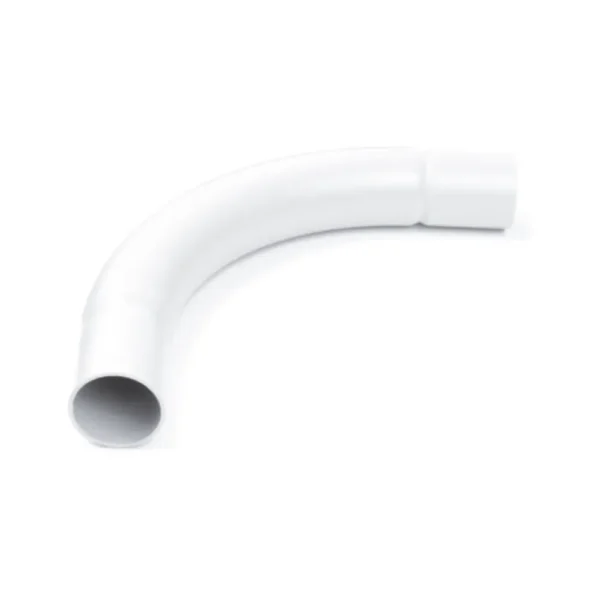UNIVOLT 20MM PVC-LSF SLIP BEND WHITE 