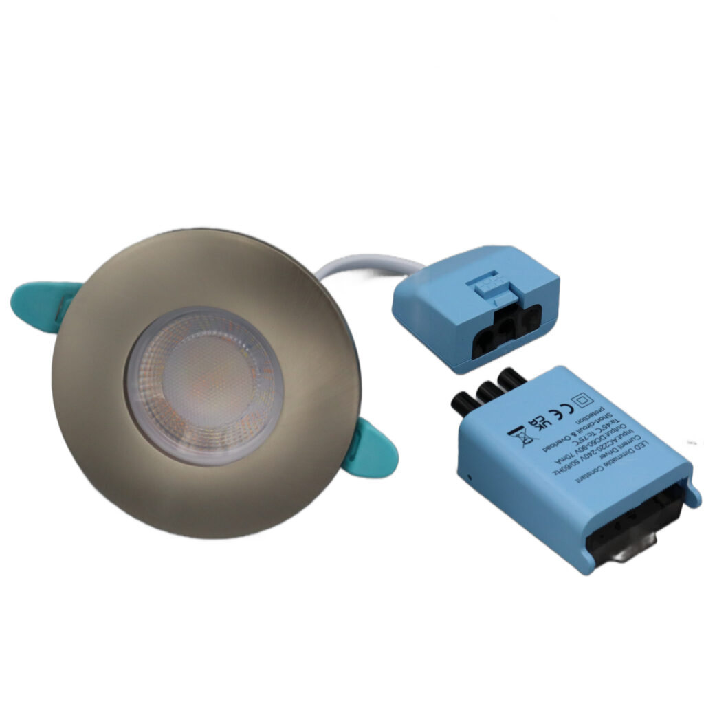 FALCON LED FIRE RATED DOWNLIGHT, WATTAGE & COLOUR SWITCHABLE, 5W & 8W, 3000K, 4000K & 6500K