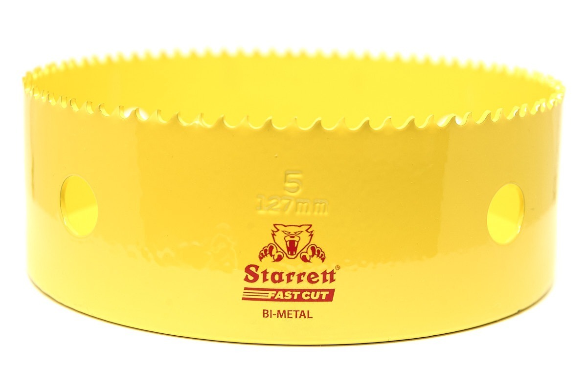 STARRETT 127MM FASTCUT BI-METAL HOLESAW