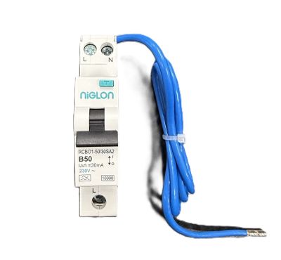 NIGLON PROTEGO TYPE A MINATURE BI- DIRECTIONAL RCBO 50A 30mA 