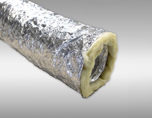 VERPLAS 102MM INSULATED ALUMINIUM DUCTING 10M