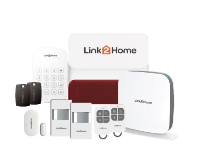 LINK 2 HOME 10 PIECE SMART ALARM KIT WIFI & ZIGBEE ENABLED