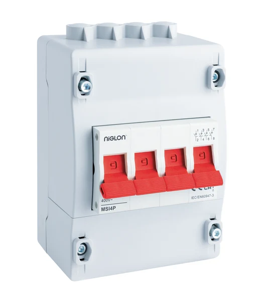 NIGLON 100A 4 POLE METER SUPPLY SWITCH