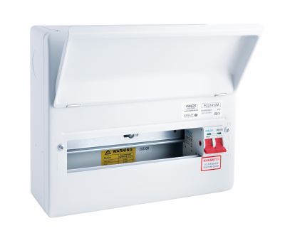 NIGLON PROTEGO 14 MODULE 12 WAY CONSUMER UNIT WITH 100A ISOLATOR