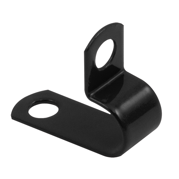 7.5MM-7.9MM LSF P CLIPS (PK50) BLACK