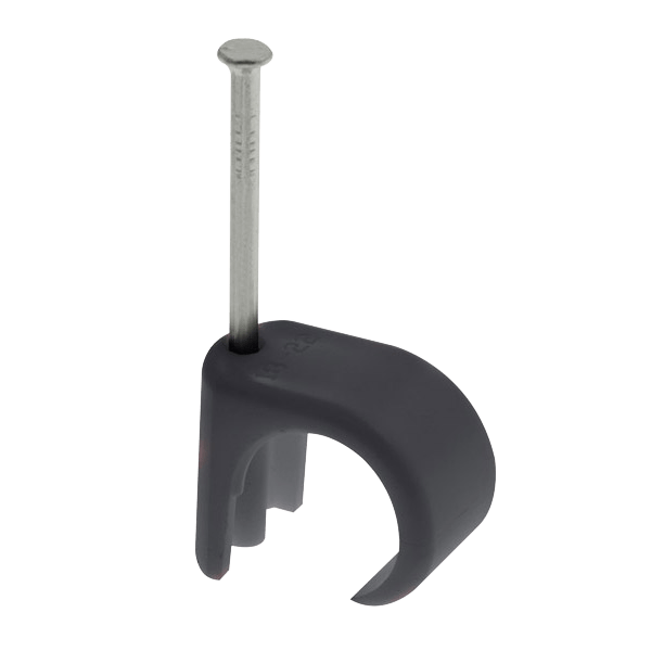 18-22MM BLACK ROUND CLIPS (BOX-50)