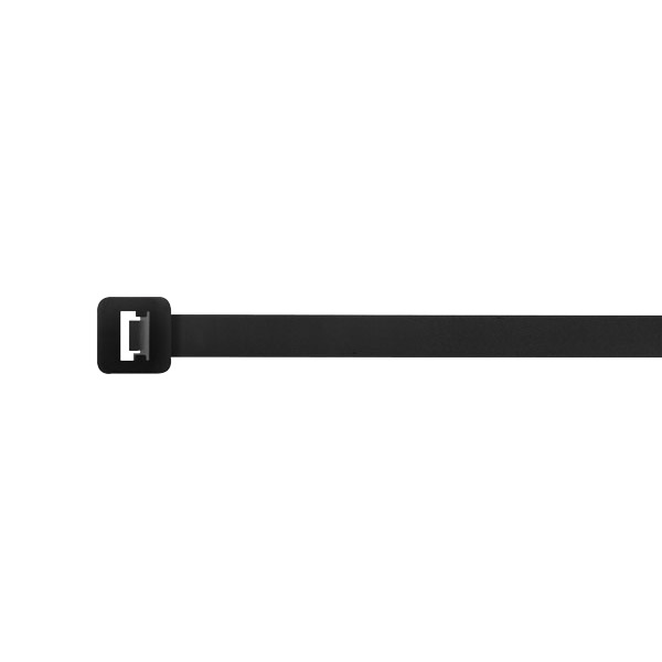 CABLE TIES BLACK 300MM X 4.8MM (PK=100)