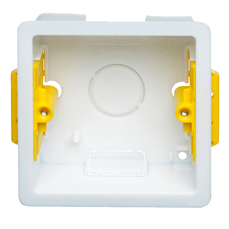 APPLEBY 35MM 1 GANG DRYLINING BOX 