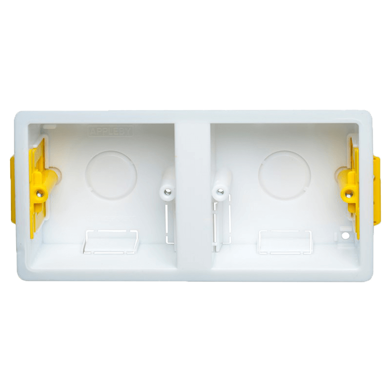 APPLEBY 35MM DUAL DRY LINING BOX (2 X 1 GANG)