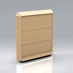 VERPLAS 100MM GRAVITY GRILLE BEIGE