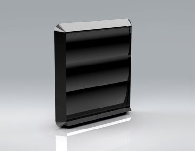 VERPLAS 100MM GRAVITY GRILLE BLACK
